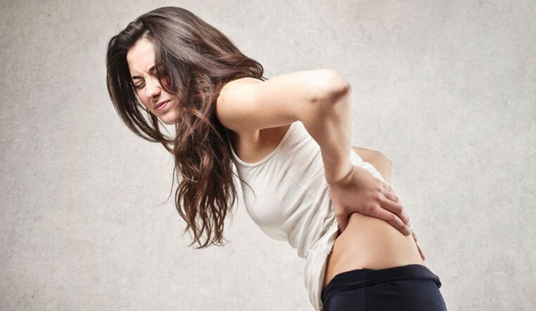 Bolest zad při osteochondroze