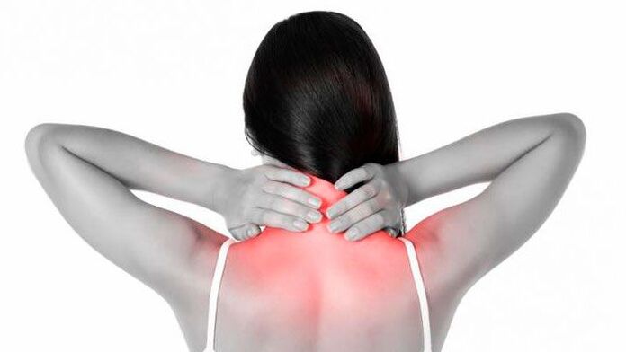 bolest krku a ramen s cervikální osteochondrózou